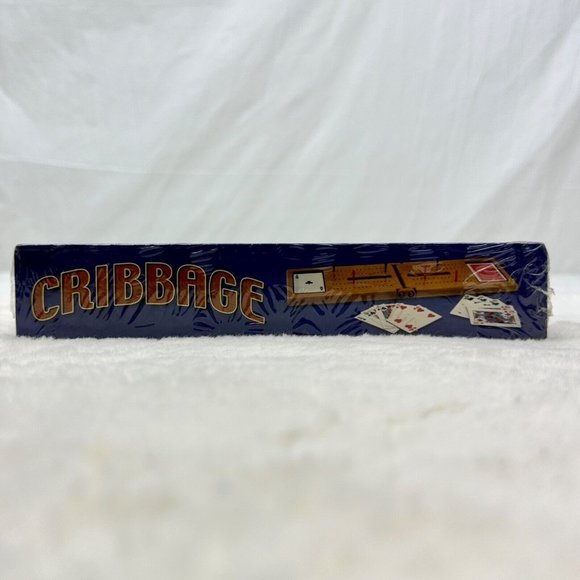 Wooden Folding Cribbage Board Card Game Barns & Noble New Sealed - Picture 5 of 6